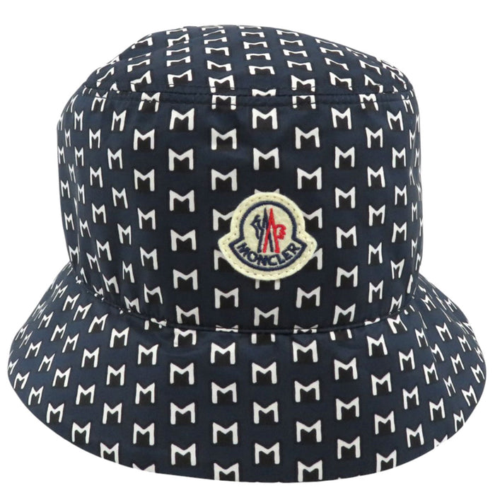 MONCLER 
2024年 ワッペン 総柄 
BUCKET バケットハット