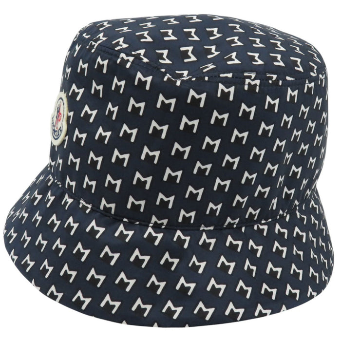 MONCLER 
2024年 ワッペン 総柄 
BUCKET バケットハット
