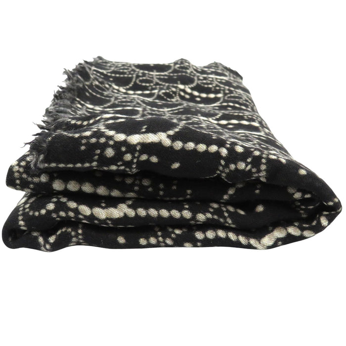 Dior 
総柄 トロッター 
オブリーク ウール ショール