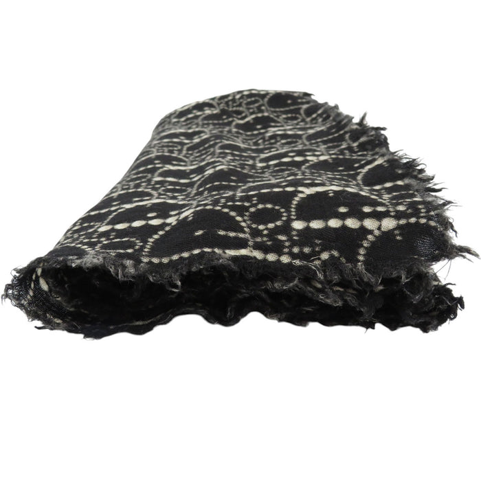 Dior 
総柄 トロッター 
オブリーク ウール ショール