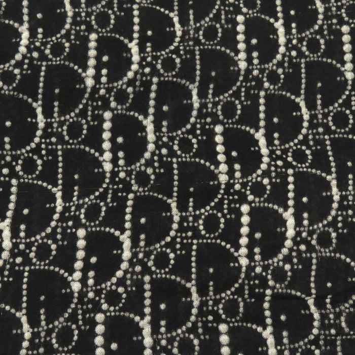 Dior 
総柄 トロッター 
オブリーク ウール ショール