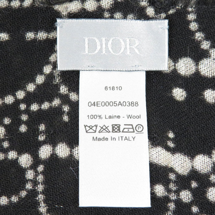 Dior 
総柄 トロッター 
オブリーク ウール ショール