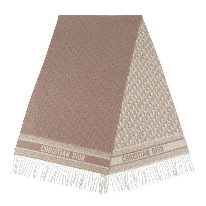 Dior
All-over pattern Trotter
Oblique logo cashmere muffler