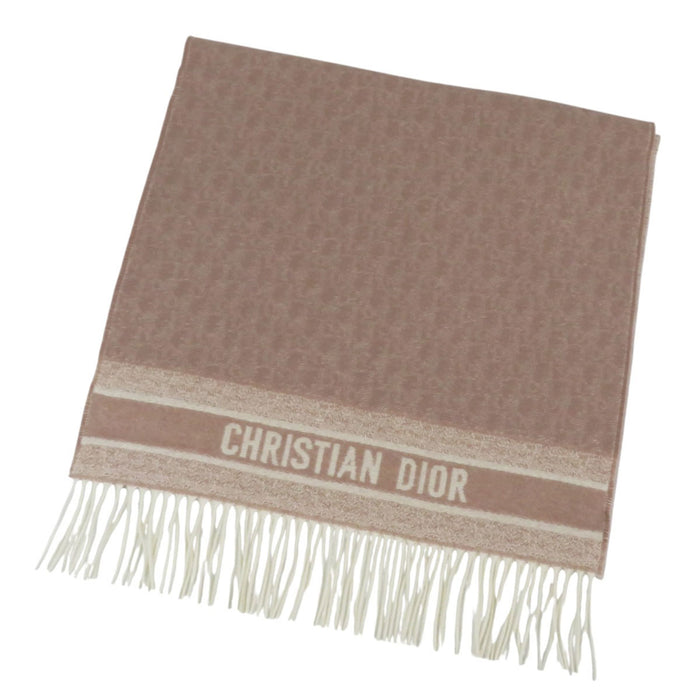 Dior
All-over pattern Trotter
Oblique logo cashmere muffler