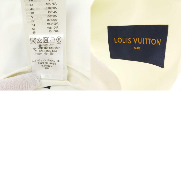 LOUIS VUITTON 
LV ロゴ 総柄 ダブルジップ パーカー RM222Q MO6 HLB46W 
リバーシブル ナイロンジャケット 
モノグラム