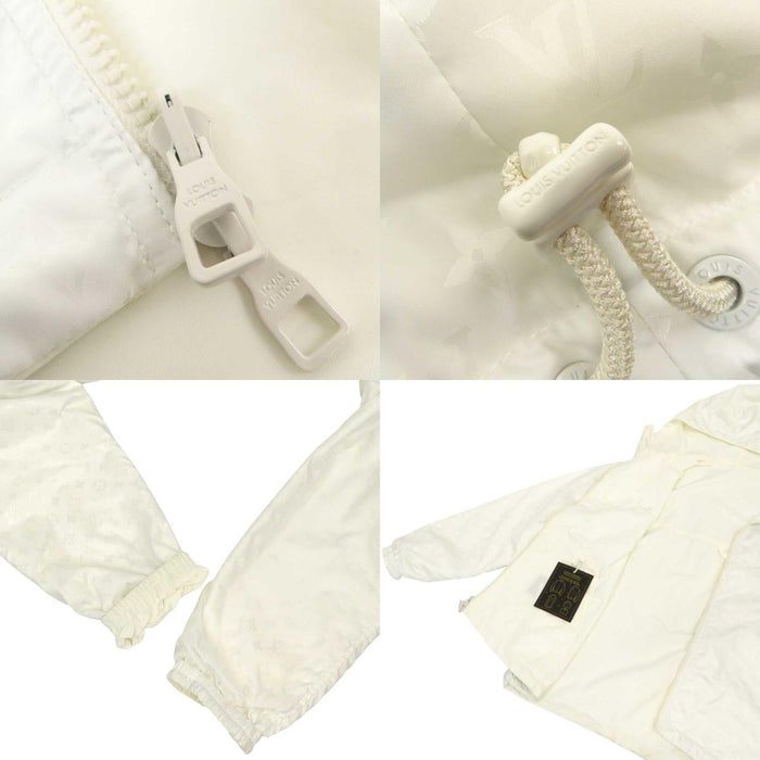 LOUIS VUITTON 
LV ロゴ 総柄 ダブルジップ パーカー RM222Q MO6 HLB46W 
リバーシブル ナイロンジャケット 
モノグラム
