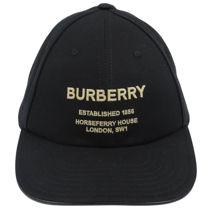 BURBERRY 
Ricamo Cotone 
Logo Cappello Ricamato