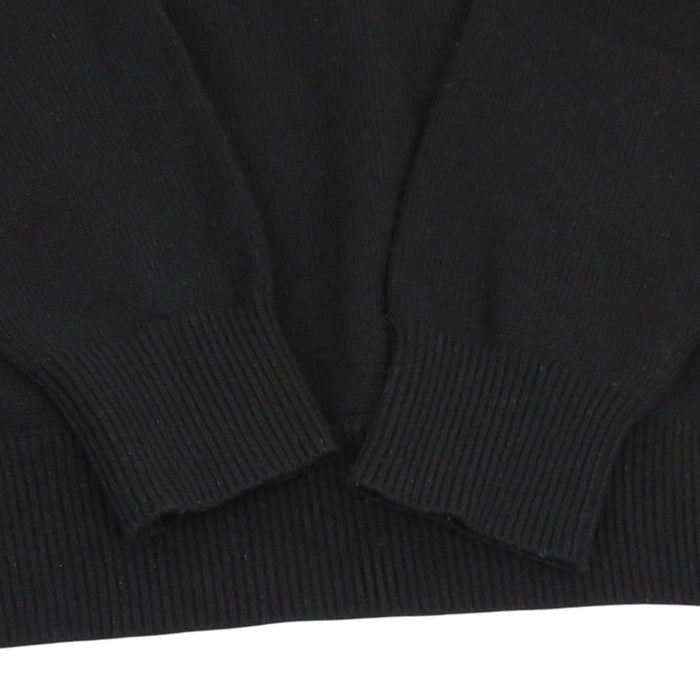 GIVENCHY 
バイカラー 
ロゴ カシミヤ ロングスリーブ ニット