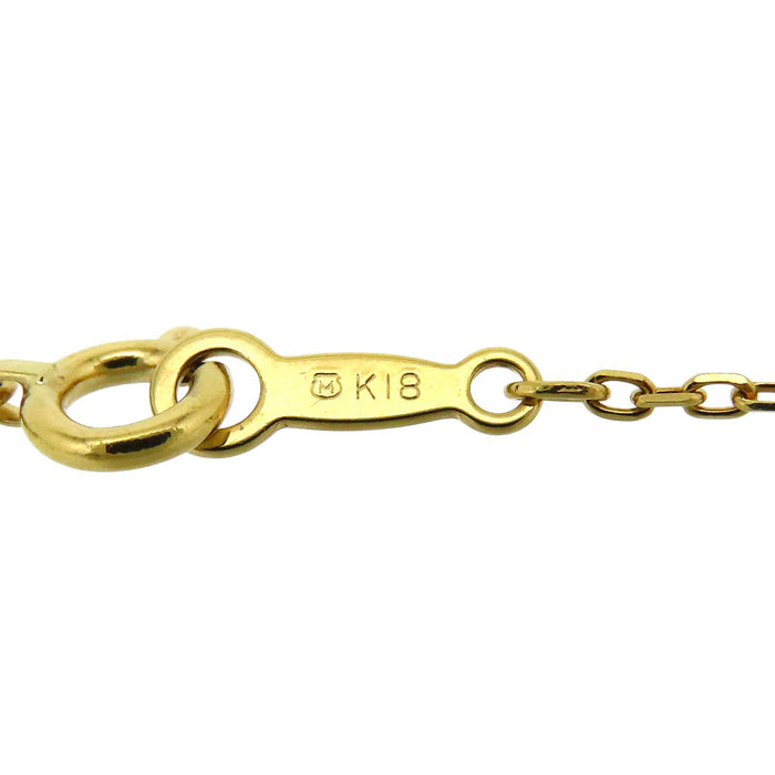 MIKIMOTO 
Christmas Tree Motif Necklace