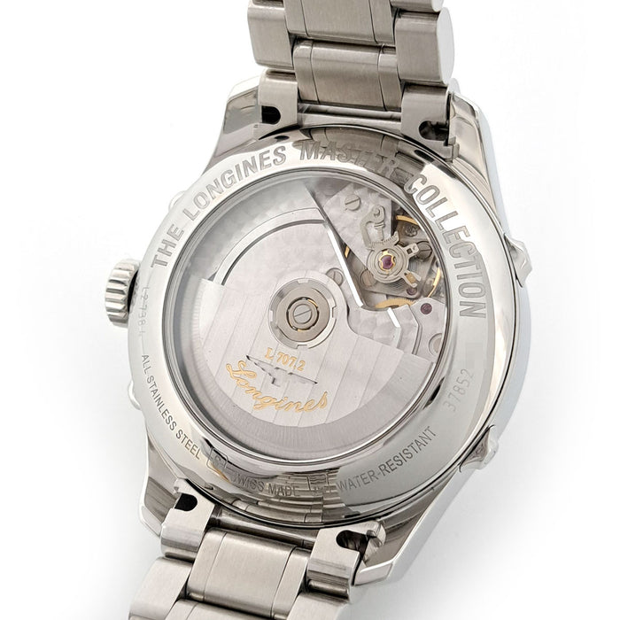 LONGINES 
Master Collection Retrograde Moonphase 
With box and warranty card