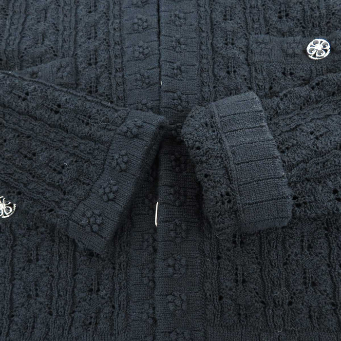 CHANEL
COCO CC Coco Button Logo Openwork Knitting
Coco Mark Flower Knit Cardigan