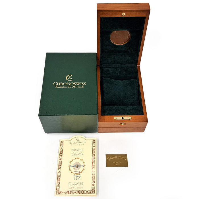 Chronoswiss Opus Chronograph with Box and Warranty Card
