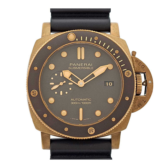 OFFICINE PANERAI 
Submersible Bronzo 
Con scatola e garanzia