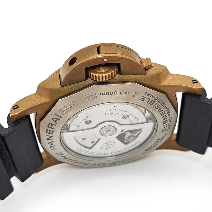 OFFICINE PANERAI 
Submersible Bronzo 
With box and warranty card