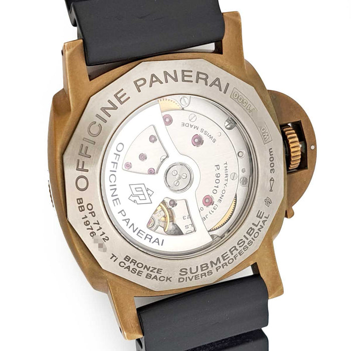 OFFICINE PANERAI 
Submersible Bronzo 
Con scatola e garanzia