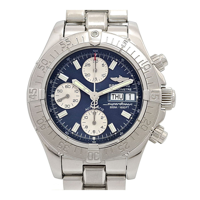 BREITLING 
スーパーオーシャン クロノグラフ デイデイト 
箱ギャラ付