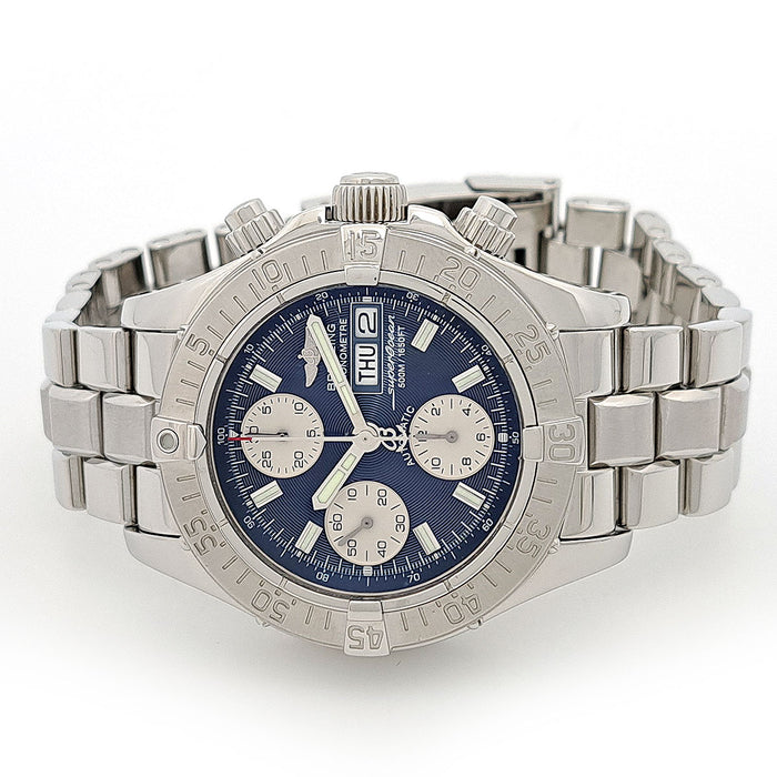 BREITLING 
スーパーオーシャン クロノグラフ デイデイト 
箱ギャラ付