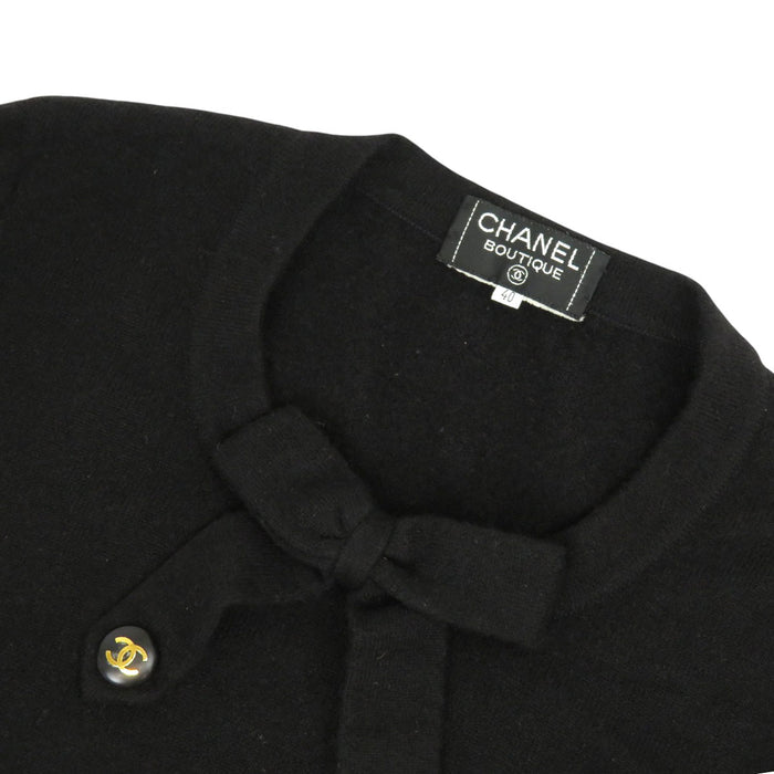 CHANEL 
COCO CC ロゴ ココボタン リボン 
ココマーク ロングスリーブ ニット