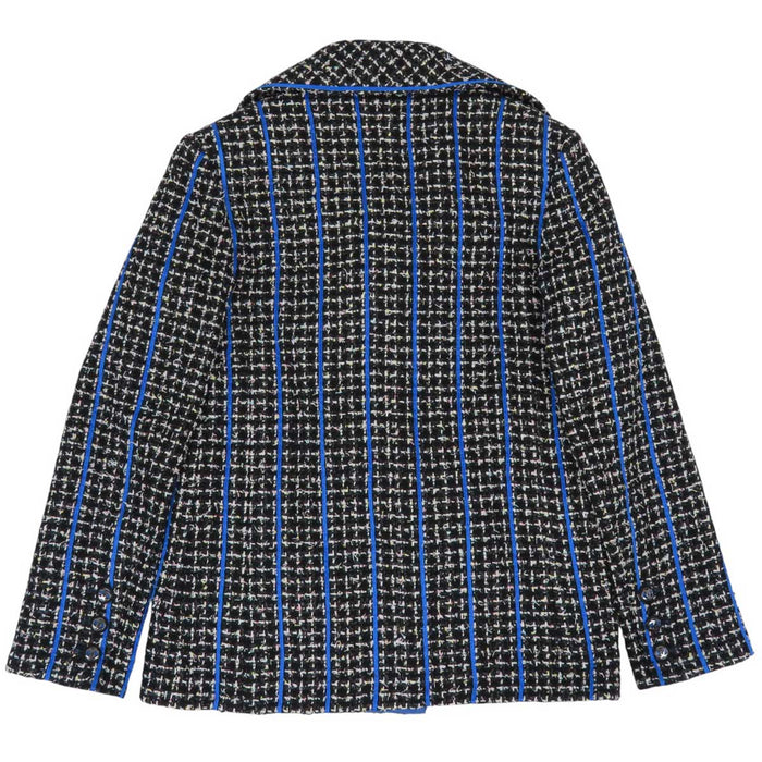 CHANEL 
COCO CC ココボタン 
ココマーク ツイード ダブル ジャケット