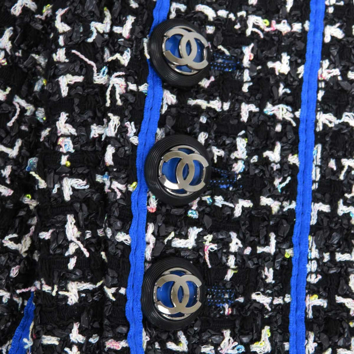 CHANEL 
COCO CC ココボタン 
ココマーク ツイード ダブル ジャケット