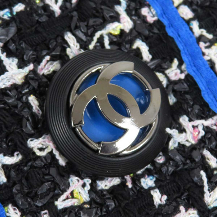 CHANEL 
COCO CC ココボタン 
ココマーク ツイード ダブル ジャケット