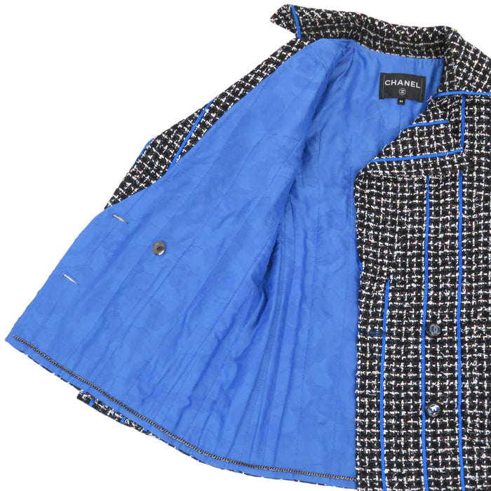 CHANEL 
COCO CC ココボタン 
ココマーク ツイード ダブル ジャケット