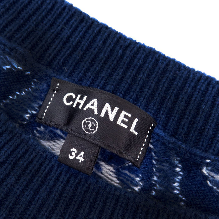 CHANEL 
COCO CC ロゴ ココボタン 
ココマーク カシミヤ ニット