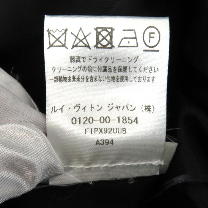 LOUIS VUITTON 
LV ポリエステル混 ウール混 
ストライプ ワイド パンツ