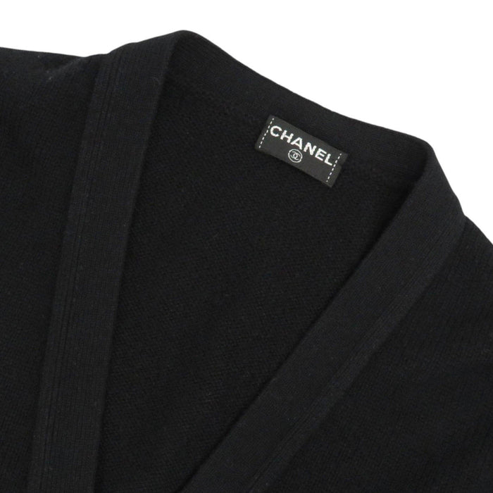 CHANEL 
COCO CC ココボタン ロゴ ロングスリーブ 
ココマーク ビジュー カーディガン