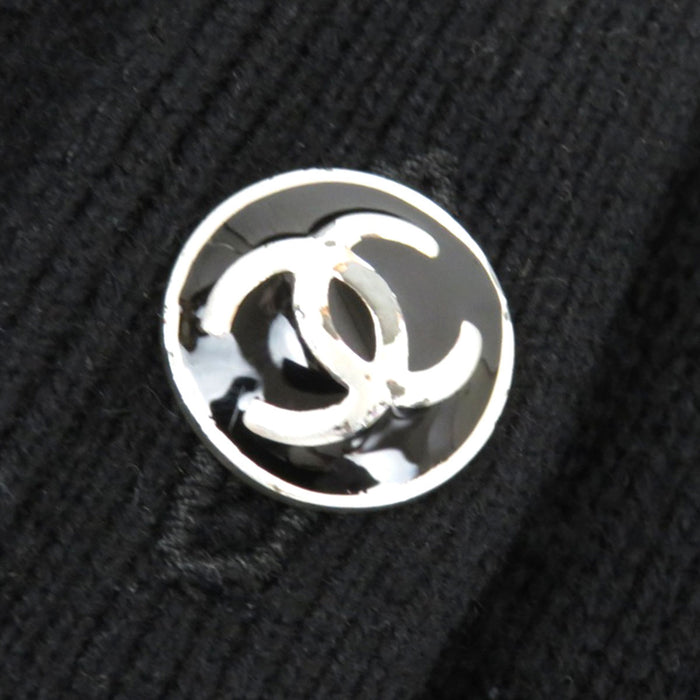 CHANEL 
COCO CC ココボタン ロゴ ロングスリーブ 
ココマーク ビジュー カーディガン