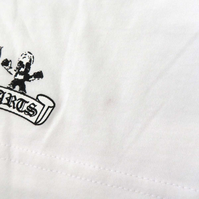 CHROME HEARTS 
CH スクロールラベル ロゴ コットン 
Foti ハリスティーター Tシャツ