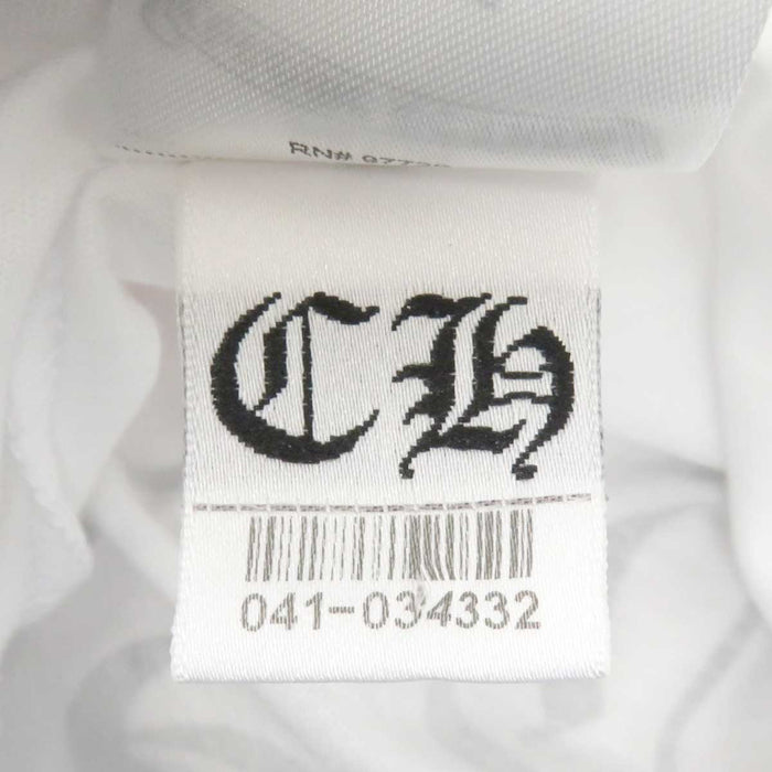 CHROME HEARTS 
CH T-SHRT LTD CHプラス コットン 
ホノルル限定 バック ホースシュー プリント Tシャツ