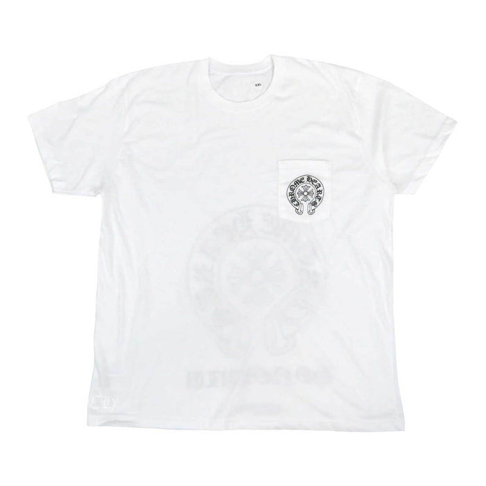 CHROME HEARTS 
CH T-SHRT LTD CHプラス コットン 
ホノルル限定 バック ホースシュー プリント Tシャツ