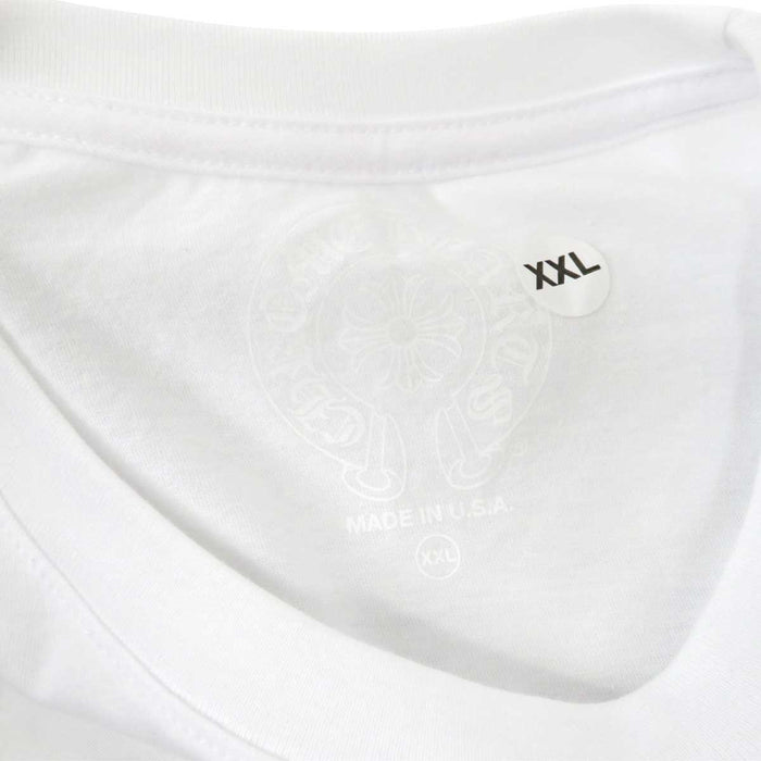 CHROME HEARTS 
CH T-SHRT LTD CHプラス コットン 
ホノルル限定 バック ホースシュー プリント Tシャツ