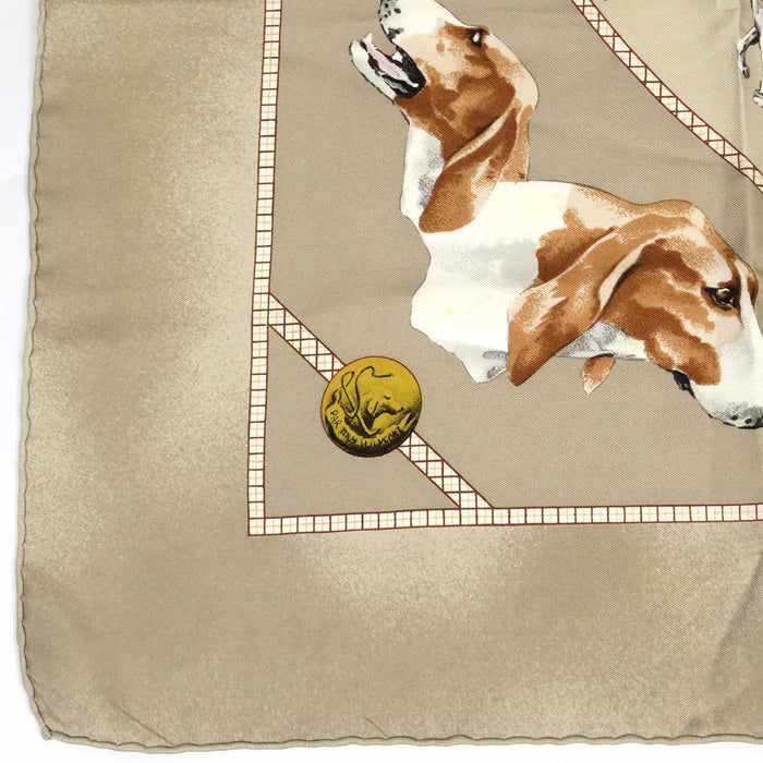 HERMES 
Seta grande 
Carré 90 Le Toifevin Sciarpa