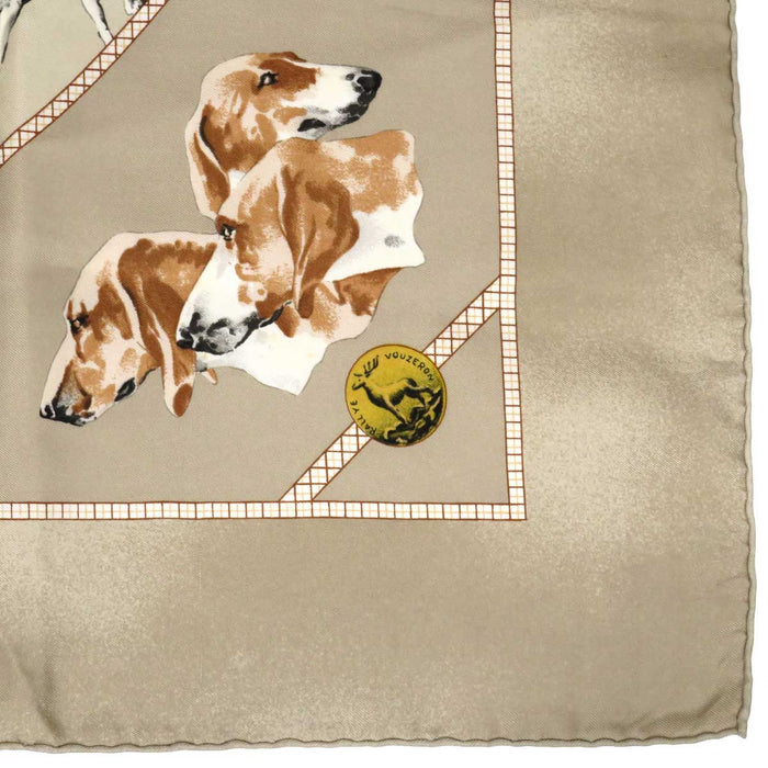 HERMES 
Seta grande 
Carré 90 Le Toifevin Sciarpa