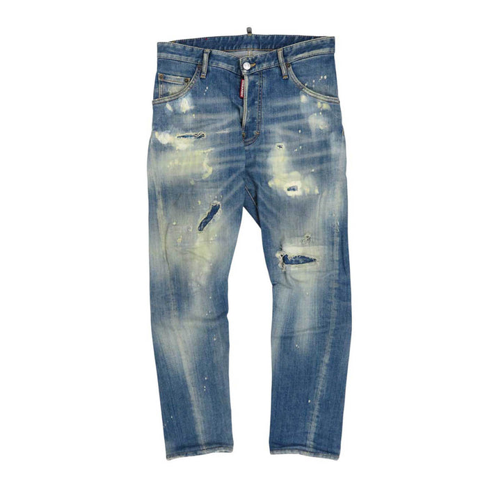 DSQUARED2 
DSQUARED2 ダメージ加工 レザータグ コットン 
CLASSIC KENNY JEAN デニムパンツ