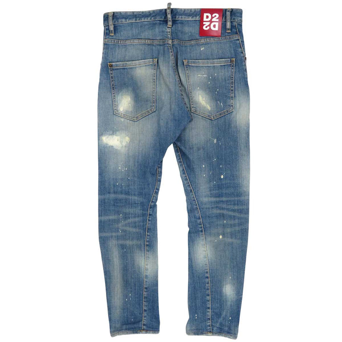 DSQUARED2 
DSQUARED2 ダメージ加工 レザータグ コットン 
CLASSIC KENNY JEAN デニムパンツ