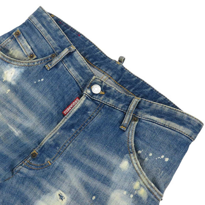 DSQUARED2 
DSQUARED2 ダメージ加工 レザータグ コットン 
CLASSIC KENNY JEAN デニムパンツ