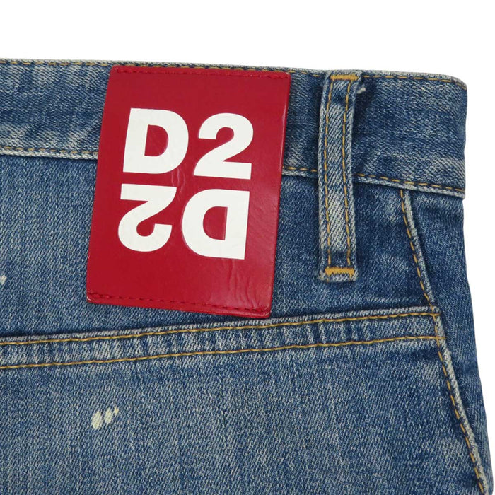 DSQUARED2 
DSQUARED2 ダメージ加工 レザータグ コットン 
CLASSIC KENNY JEAN デニムパンツ