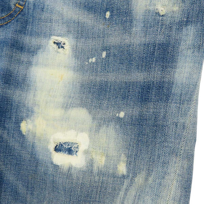 DSQUARED2 
DSQUARED2 ダメージ加工 レザータグ コットン 
CLASSIC KENNY JEAN デニムパンツ