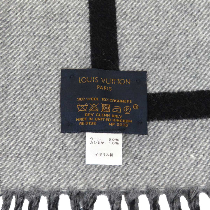 LOUIS VUITTON
LV Fringe Cashmere Blend
Logo Wool Scarf