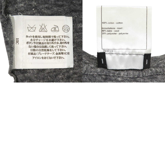 CHANEL 
COCO CC ロゴ ワッペン コットン 
ココマーク ショートスリーブ カットソー