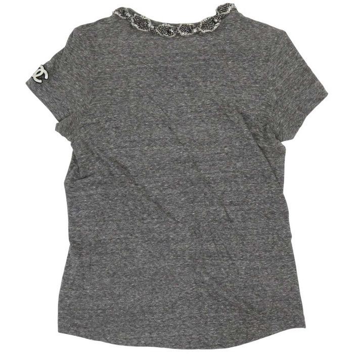 CHANEL 
COCO CC ロゴ ワッペン コットン 
ココマーク ショートスリーブ カットソー