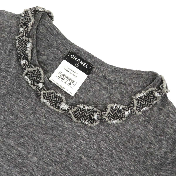 CHANEL 
COCO CC ロゴ ワッペン コットン 
ココマーク ショートスリーブ カットソー