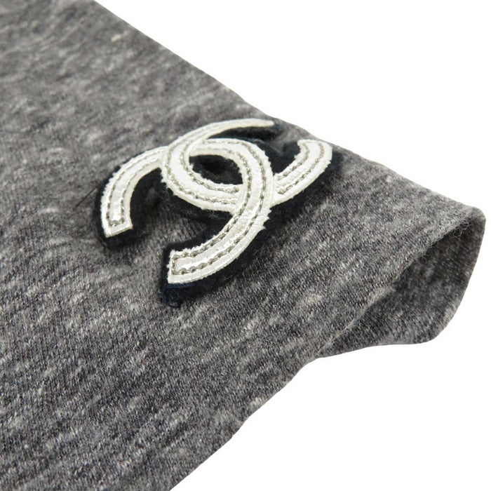 CHANEL 
COCO CC ロゴ ワッペン コットン 
ココマーク ショートスリーブ カットソー