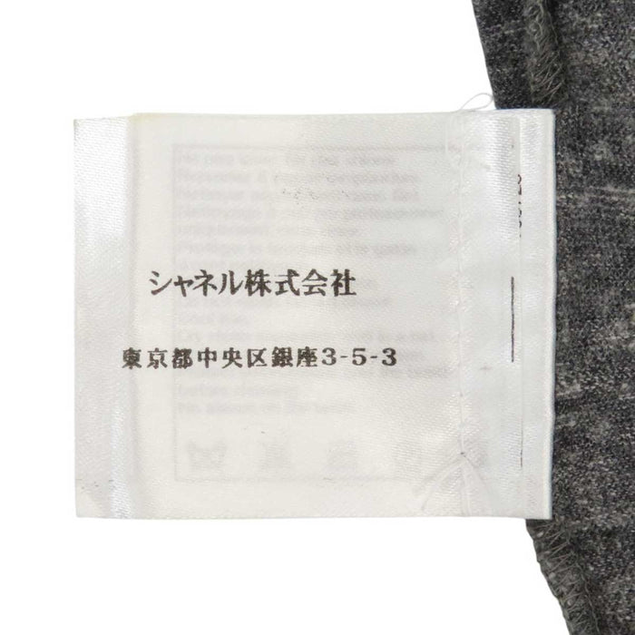 CHANEL 
COCO CC ロゴ ワッペン コットン 
ココマーク ショートスリーブ カットソー