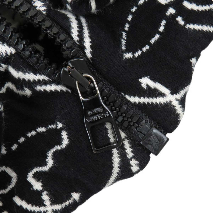 LOUIS VUITTON 
LV ロゴ 総柄 スウェット RM212M DM0 HLY12W 
NBA コラボ モノグラム ジップアップ フーディ