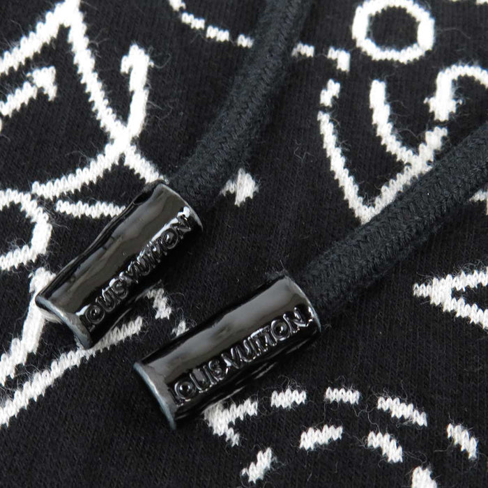 LOUIS VUITTON 
LV ロゴ 総柄 スウェット RM212M DM0 HLY12W 
NBA コラボ モノグラム ジップアップ フーディ