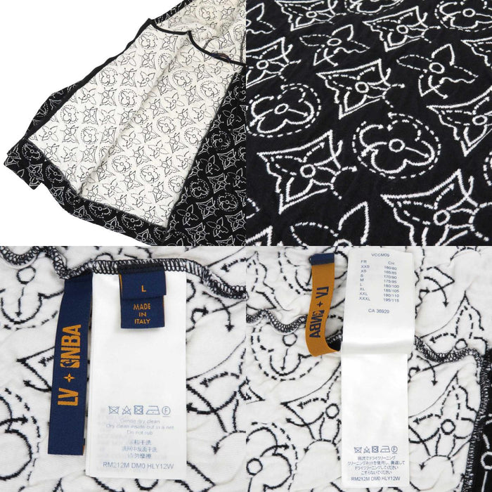 LOUIS VUITTON 
LV ロゴ 総柄 スウェット RM212M DM0 HLY12W 
NBA コラボ モノグラム ジップアップ フーディ